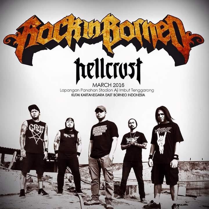 Sudah ada Taring dan Hellcrust utk #RIB2016 <a href="/rockinborneo/">ROCK IN BORNEO</a> pesta musik keras terbesar di tanah Borneo!
