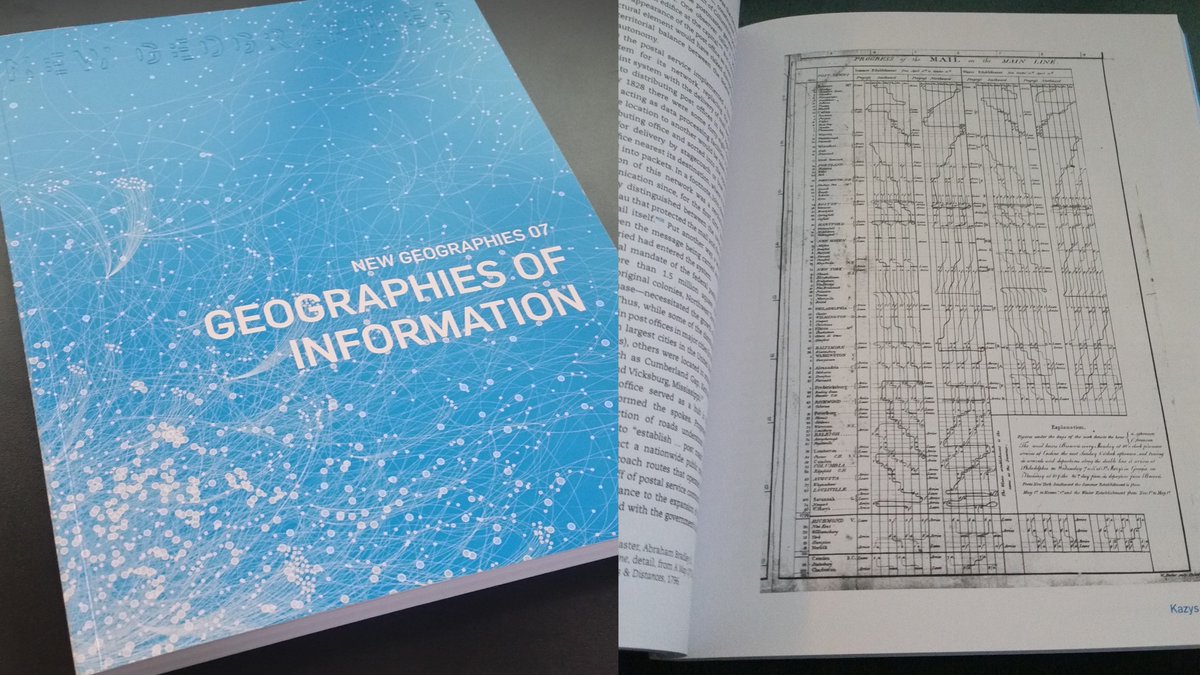 Just got our copy of <a href="/NewGeographies/">New Geographies</a> 07! #citacph excited for "...architectural history of the network" by <a href="/kazys/">Kazys Varnelis</a>