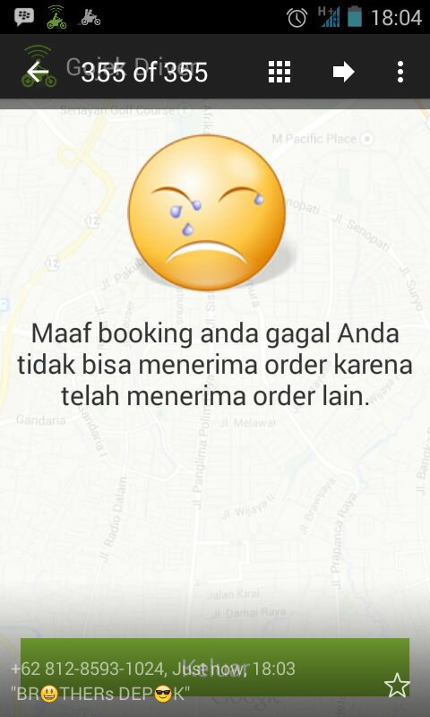 KENAPA HAMPIR SETIAP SORE SEPERTI INI? TOLONG PENJELASANYA. <a href="/gojekindonesia/">Gojek Indonesia</a>