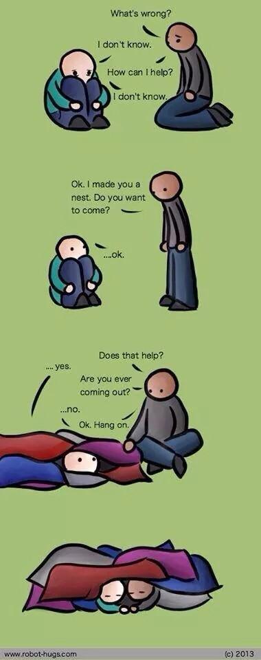 LmaoSauce's tweet photo. How to deal with depression properly This needs to be shared https://t.co/Mm6gFYk7qg