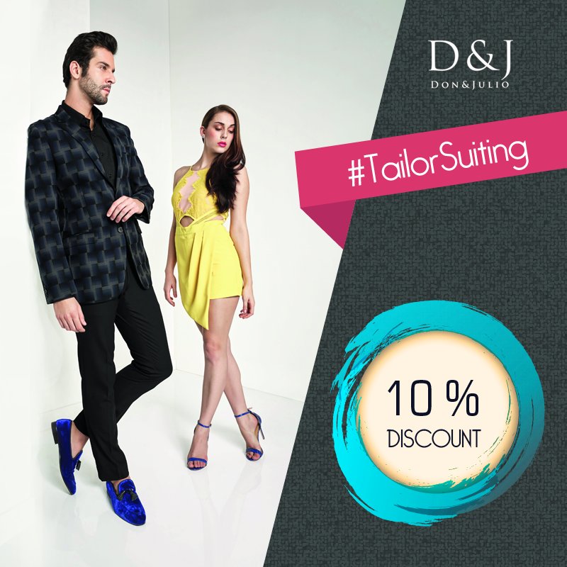 10% Off* on our suits. Codes available on our website.bit.ly/1NXq0Ib
#Tailor #Fit #Perfectfit #Attire