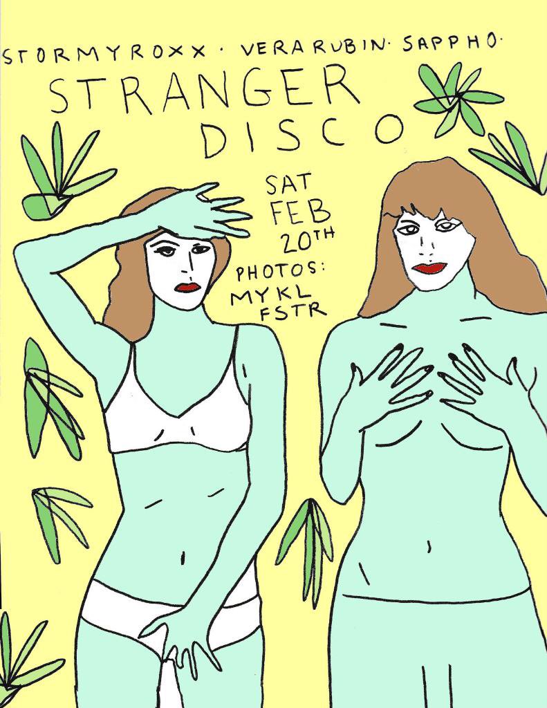 MYKLFSTR's tweet photo. S T R A N G E R.
D I S C O.
2•20•16
#strangerdisco #party #nightlife #fun #scifi #dance #gay #instagay #lgbtq #pdx 🎉 https://t.co/8JRCEmLbb1