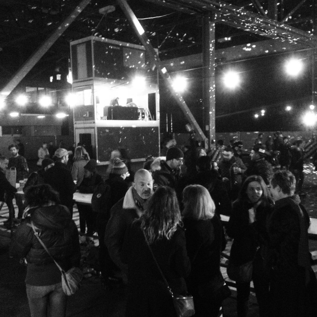 antigelfestival's tweet photo. Opening night at Grand Central! #antigel2016 #GrandCentral #RollerDisco https://t.co/9a1Poo8IwL