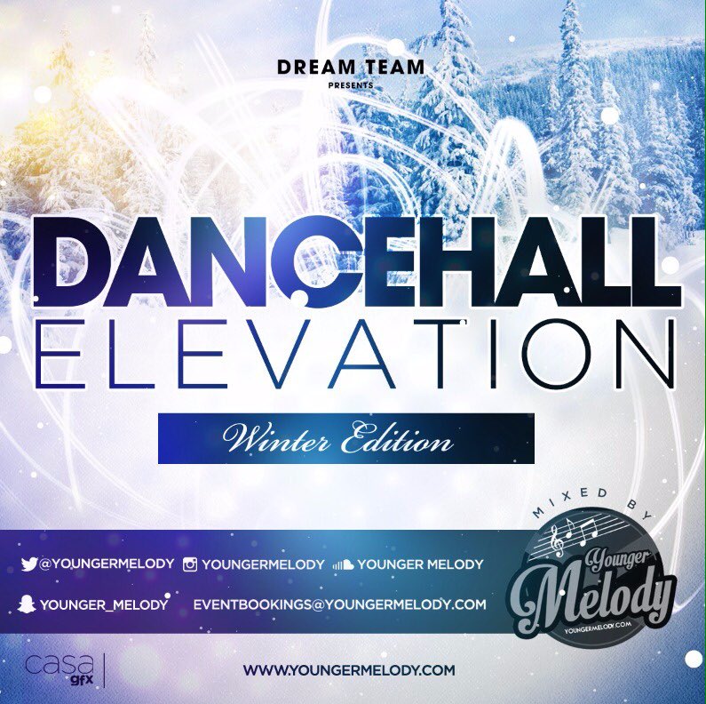 youngermelody's tweet photo. @funkylethal 
Dancehall Elevation Winter Edition Mix
https://t.co/TKdrfdC3Rd
+ Bonus Mix
https://t.co/cCHHBHJpRT https://t.co/gI7IzE4EQd