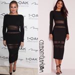 style_knot's tweet photo. Sunday Savings! Khloe Kardashian's sheer Self Portrait dress retails for $249. GET THE LOOK FOR… #CelebrityFashion https://t.co/MLj0Mv2g5i