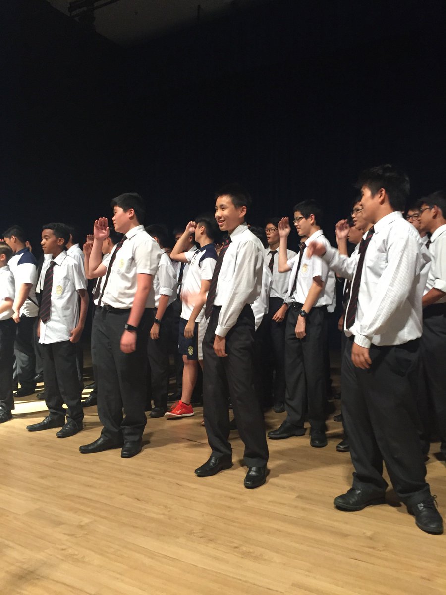 musicECiM's tweet photo. .@GranvilleECIM have got their moves sorted for this years #ecimchoral https://t.co/hOb6Z1Xd38