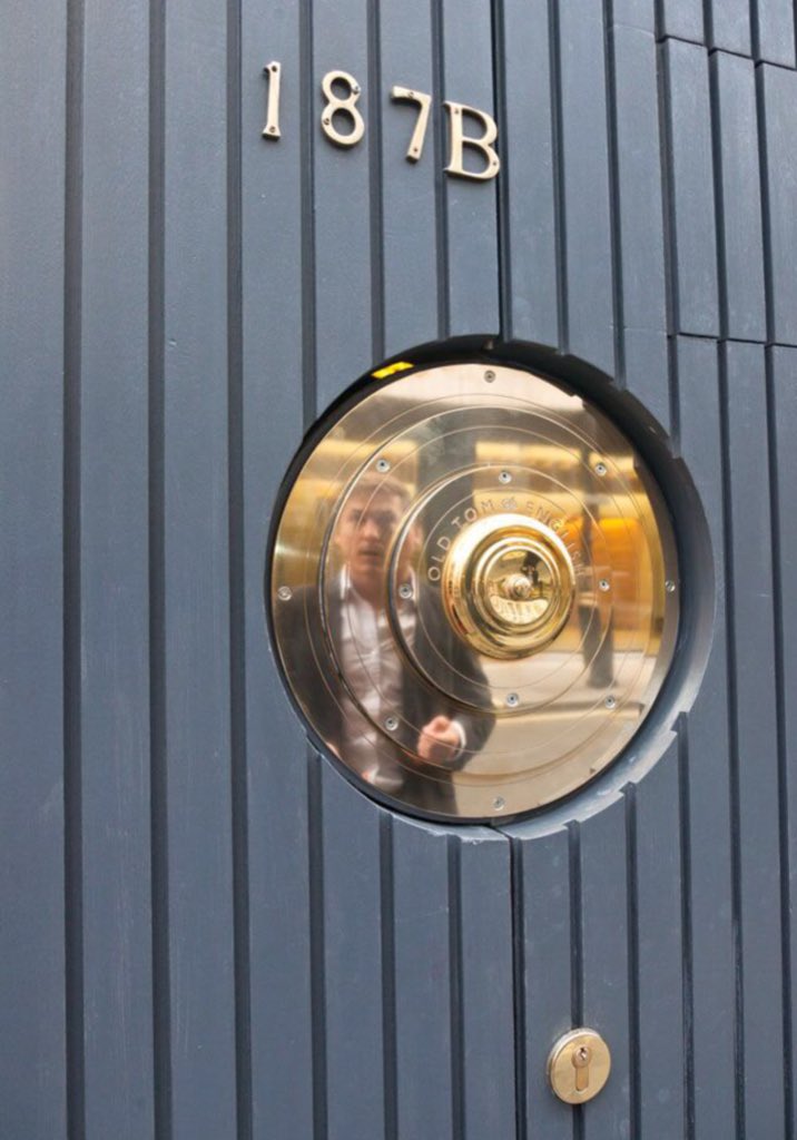 Psst! Secret Mad Men style bar on Wardour Street... @oldtomsoho #SohoLondon #secretbar