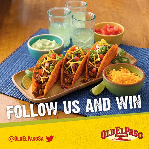 Follow us, RT &amp; tell us what your favourite local Mexican restaurant is! You could win a R1500 voucher!