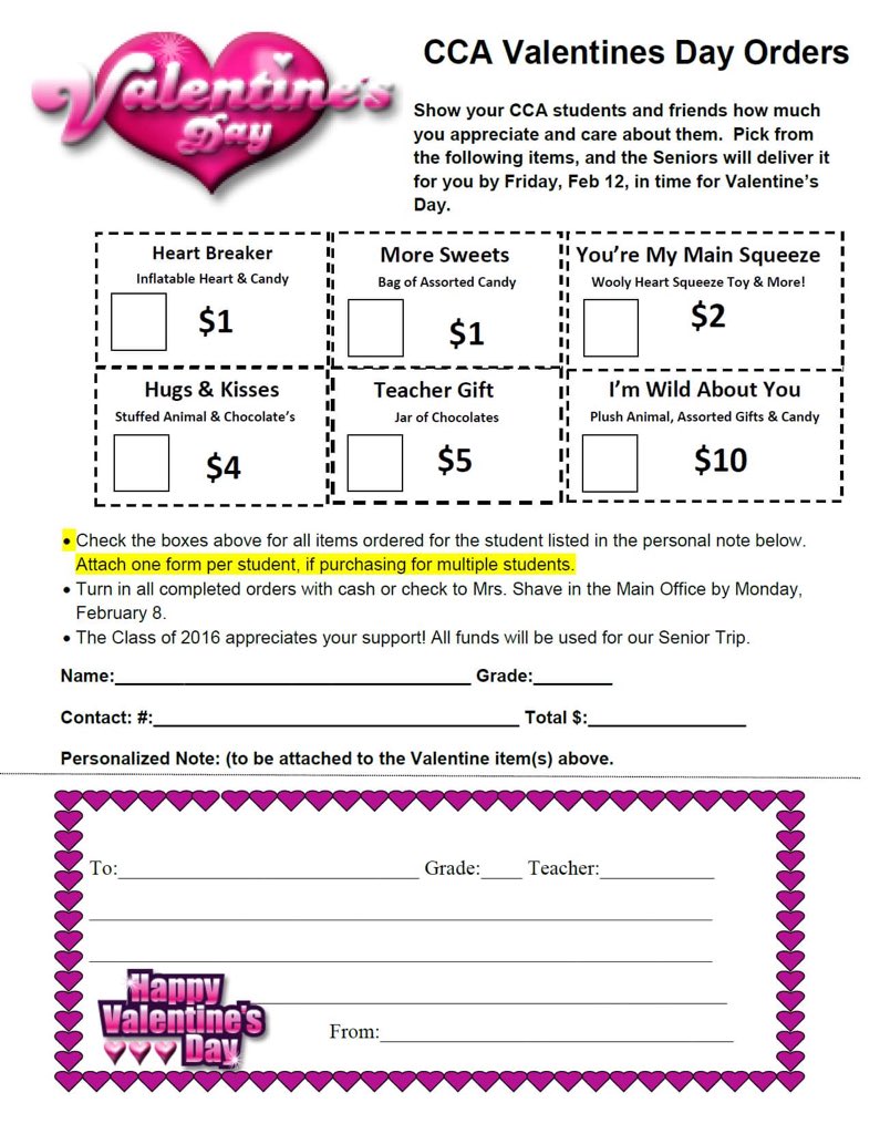 ccasaints80's tweet photo. Remember to order your Sweets for your Valentine by February 8! https://t.co/uUF3w8nG4w