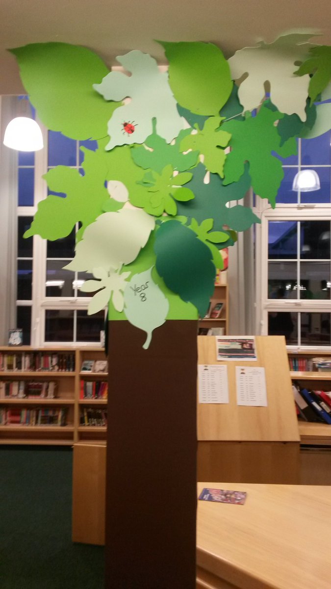 Ecco_Library's tweet photo. Read an AR book? Got 100% on the quiz? Get a leaf on the library tree! #acceleratedreader https://t.co/Oca7bpnHe8