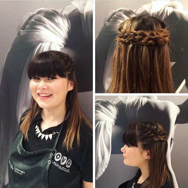 movahair's tweet photo. Look at this gorgeous boho braid Hannah created on Georgia whilst practising session styling! 👌 #teammova #proud https://t.co/ZX7NyGUnni