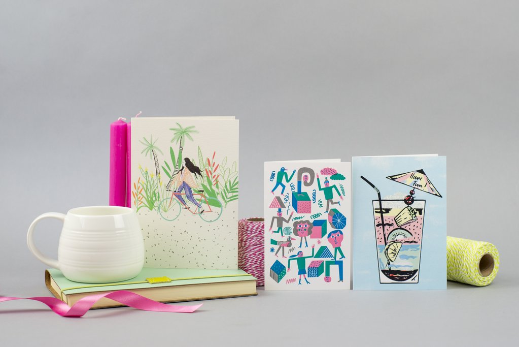 _Wrap's tweet photo. Great to see our @CynthiaKittler 'Have Fun' card in this nice pic by @British_Made! https://t.co/Nx3JYMaAWD https://t.co/wXtCBwHj8i