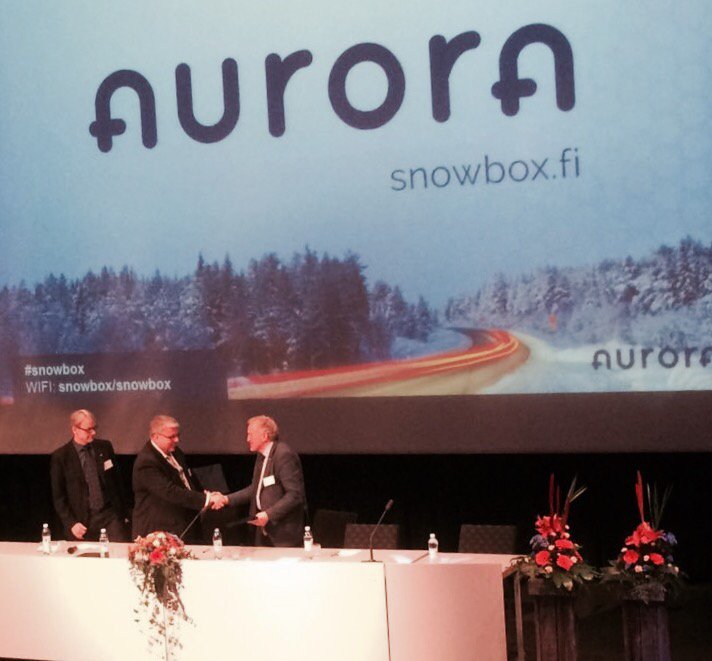 vaylafi's tweet image. Lapissa allekirj ensimmäinen kumppanuussopimus: Norja ja Suomi tiiviissä yhteistyössä älyteiden parissa. #snowbox