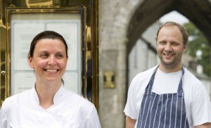 Fabulous <a href="/PipLacey/">Pip Lacey</a> from Murano  &amp; Cumbria’s <a href="/simon_rogan/">Simon Rogan</a> at @NRBManchester -great show if yr serious about food!