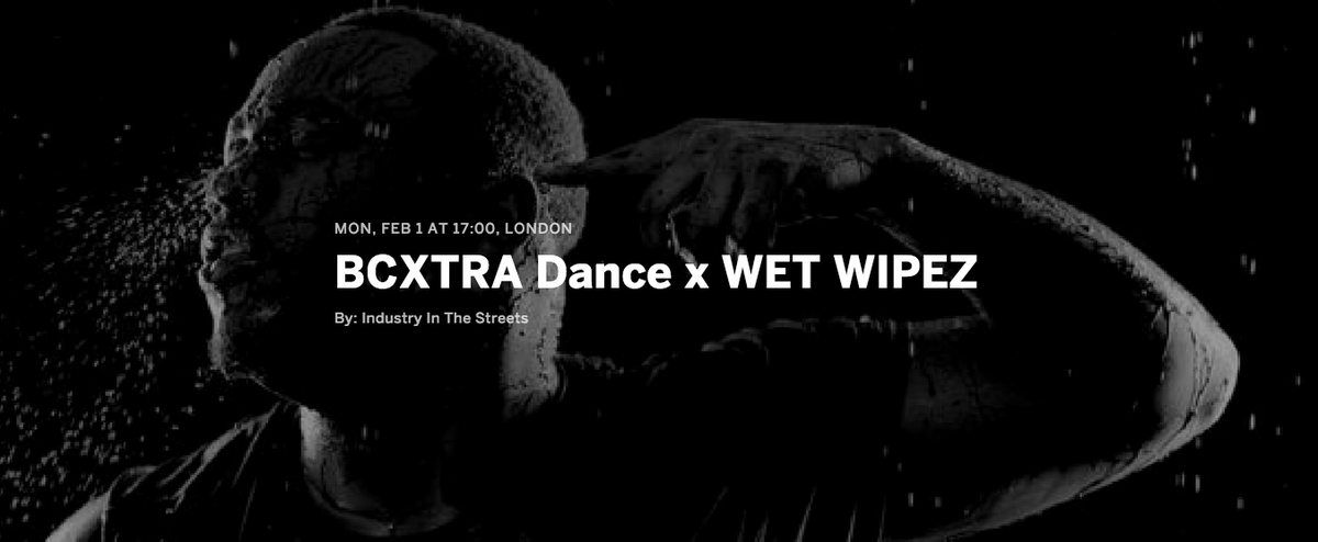 WeAreBCE's tweet photo. Dance workshop with @WetWipez this evening as part of #BCXTRA, your chance to learn the basics of Krump! https://t.co/CgVwOlLM2w