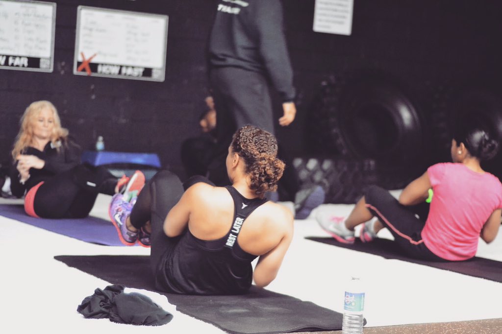 THESWEATBOX2010's tweet photo. Action shot from our last sweatworks...bring someone you love on Saturday starting at 10am. Members free! https://t.co/b1Wh8Q6l5P