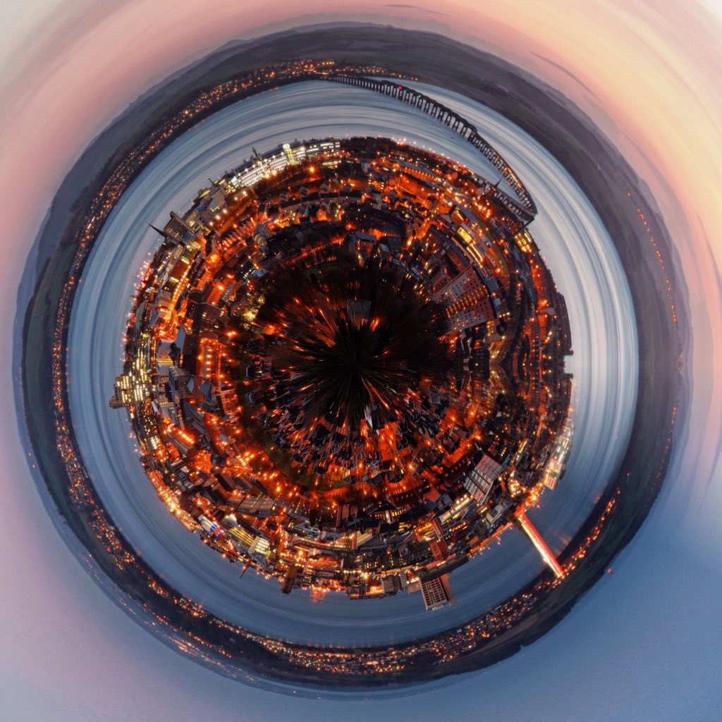 #Dundee rolling with it #tinyplanet #Scotland