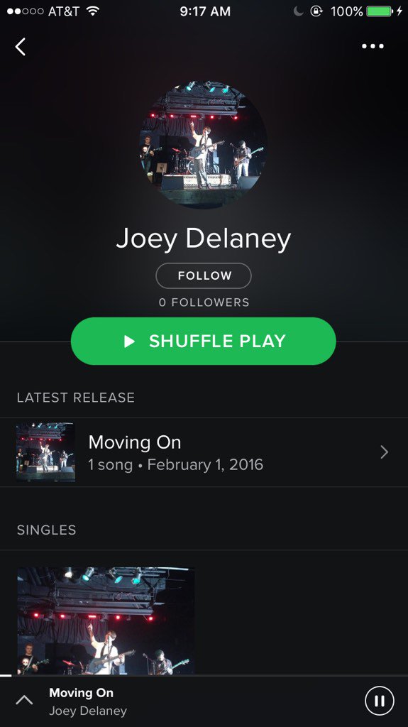 86_Delaney's tweet photo. It's live!  Go check out my debut single on either iTunes or Spotify! https://t.co/jIY6pYBTSJ