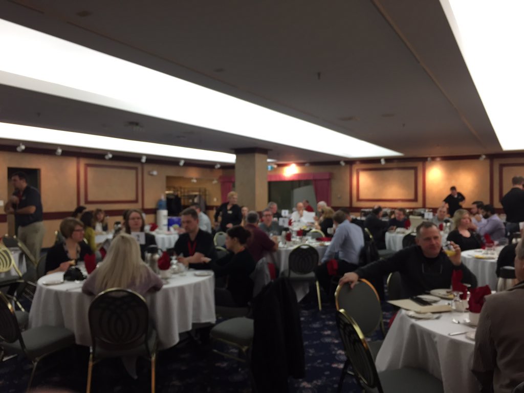 CSAM_Manitoba's tweet photo. Breakfast is served! #thesafetyconference https://t.co/17pnsoSwi2