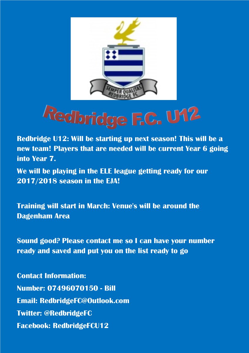 Players Wanted ! Please get in Contact with me ! @EssexCountyFA @FA @EJALeague #Grassroots #newteam #playerswanted