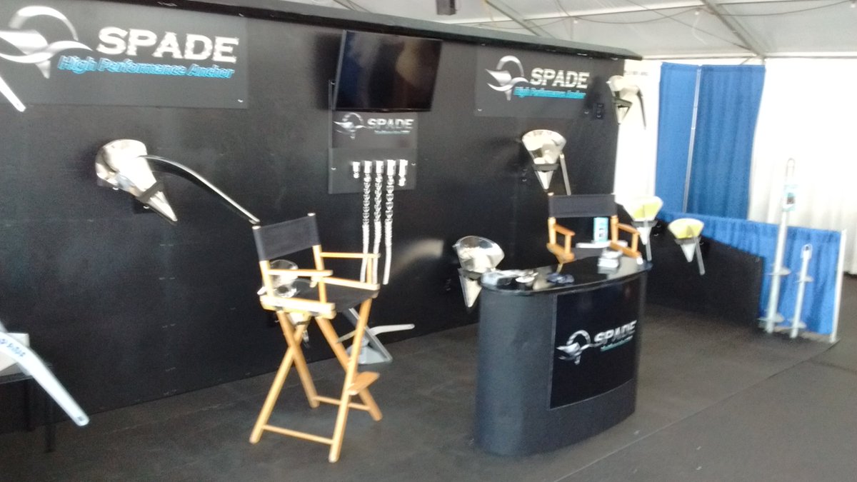 Miami Boat Show Feb 11th - 15th 2016! Stop by our booth #106 to receive your FREE tee shirt! spadeanchorusa.com/uncategorized/…