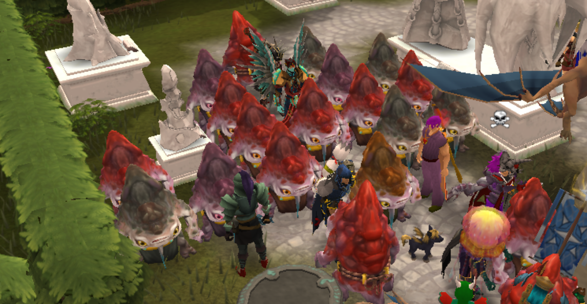 Poly_RS's tweet image. Geobies attack! &amp;gt;:-) @JagexShauny