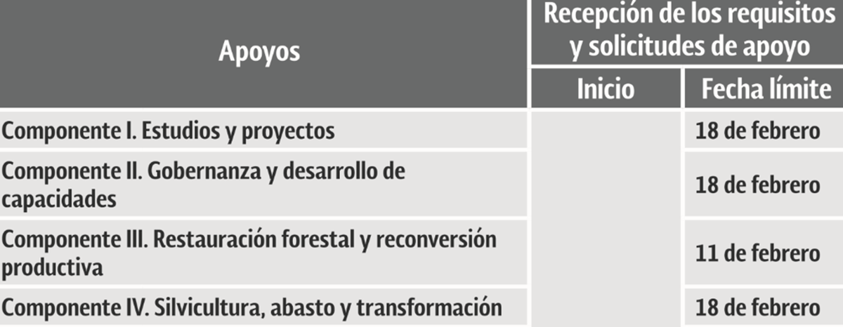 CONAFOR's tweet photo. 18 de febrero es fecha límite para ingresar proyectos de #PRONAFOR2016 en sus componentes I, II y IV. ¡Acércate! https://t.co/LWtDN2nLAv