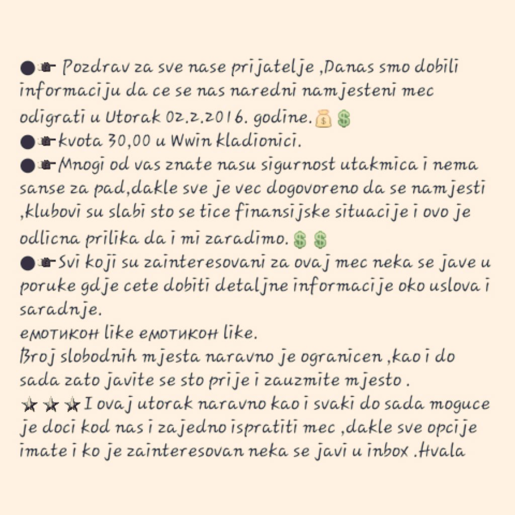 Kralj_Dojava's tweet image. Zainteresovani neka se jave!!