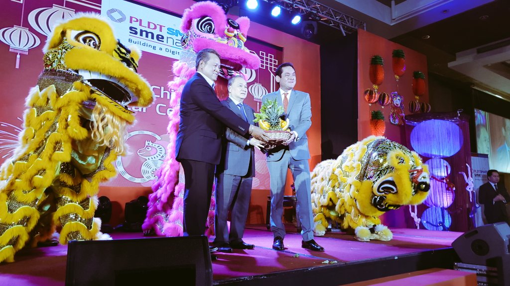 SMEs gather for a celebration of the Chinese New Year, led by no less than PLDT Chairman &amp; CEO Manuel V. Pangilinan.