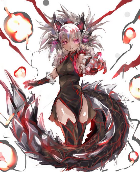 竜人のtwitterイラスト検索結果 古い順