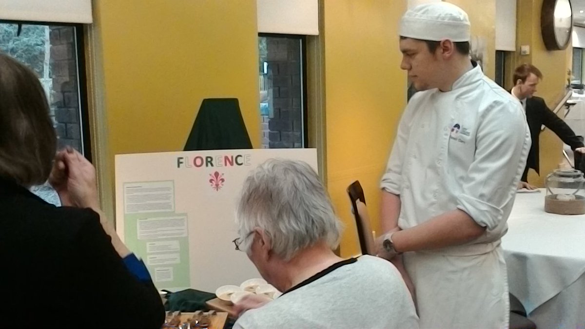 DebutRestaurant's tweet photo. Presenting a taste of Florence in @DebutRestaurant , all items being well recieved @norwichcollege @ccnvrqprofcook https://t.co/m2HlWIVJsC