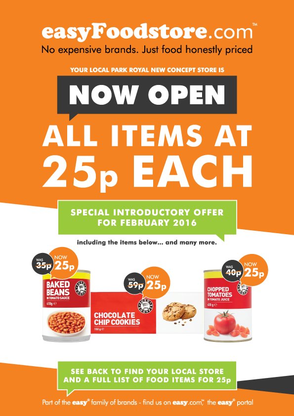 easyFoodstore's tweet photo. Special Introductory Offer for February 2016
ALL ITEMS AT 25p EACH!
https://t.co/uGd7NSMOxm https://t.co/1ygyZdPoz8