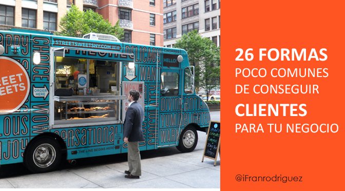 ifranrodriguez's tweet photo. No te pierdas mi más reciente publicación. — 26 formas de captar clientes. https://t.co/PjyBb5rRX2 https://t.co/F3T6H90ZVI
