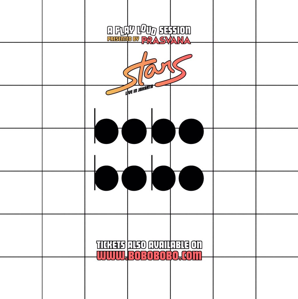 prasvana's tweet photo. Get your #STARSJKT bundle from @_bobobobo_ incl. a presale ticket & a poster signed by @youarestars for IDR 700k https://t.co/32X48Q5lvM