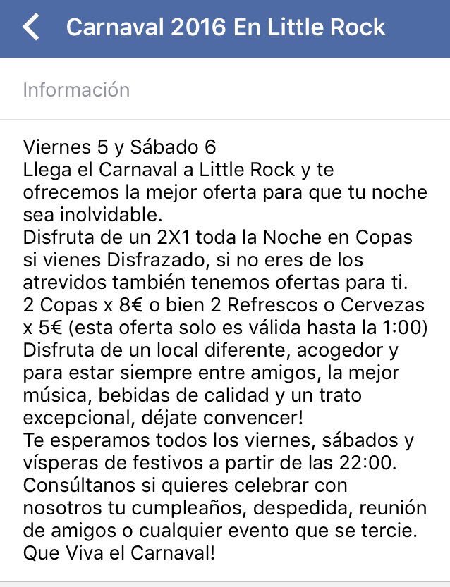 LittleRockMost's tweet image. Este finde carnaval!!!!! Os esperamos!!!