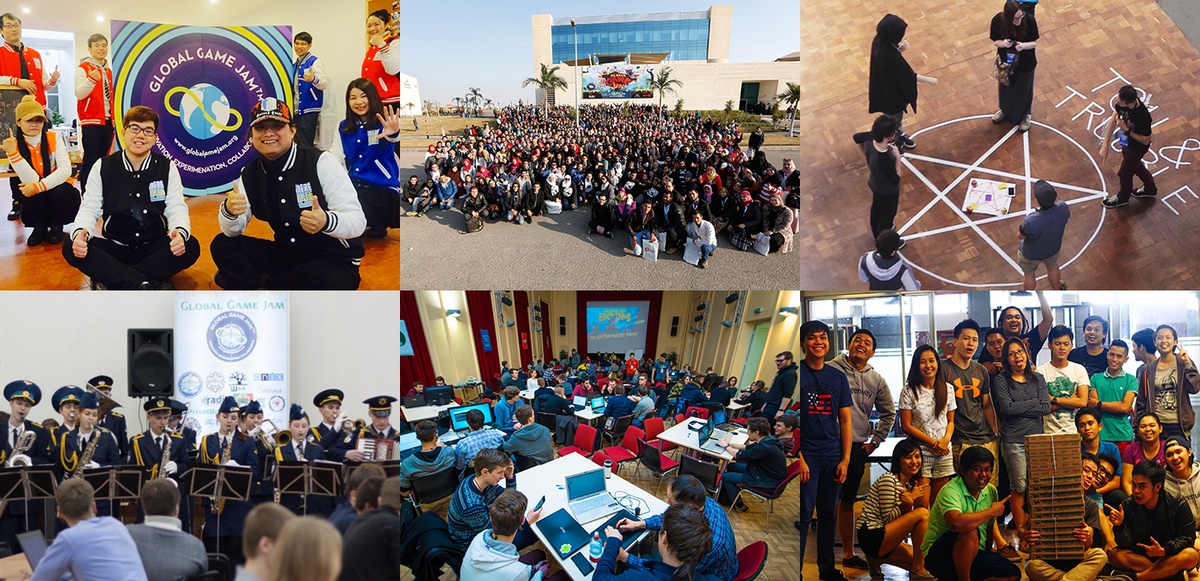 globalgamejam's tweet photo. From all of us at @globalgamejam, we thank you for our most outstanding year yet:
https://t.co/ELbHyaPfNK
#GGJ16 https://t.co/ZOha0fSqf5