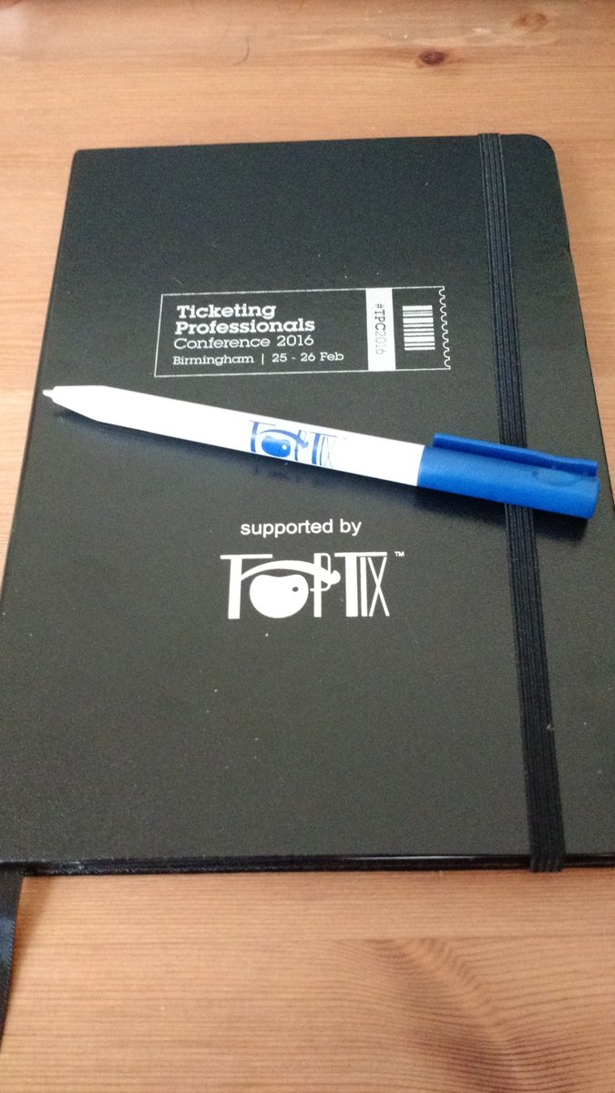 More deliveries for #TPC2016 - Care of Toptix. Are you down to get one? Register here - ticketingprofessionals.co.uk