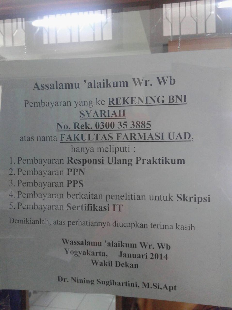 DPMF FARMASI UAD tweet media