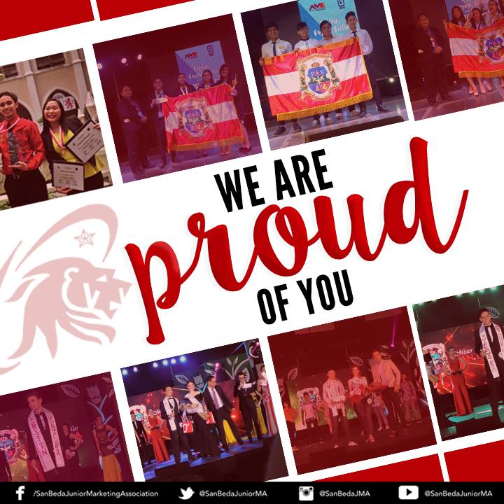 SanBedaJuniorMA's tweet photo. Marketers truly excel in every field possible. Good job, we are so proud of our #SBJMArmy! #SBJMAReload https://t.co/oBDtBqJPOT