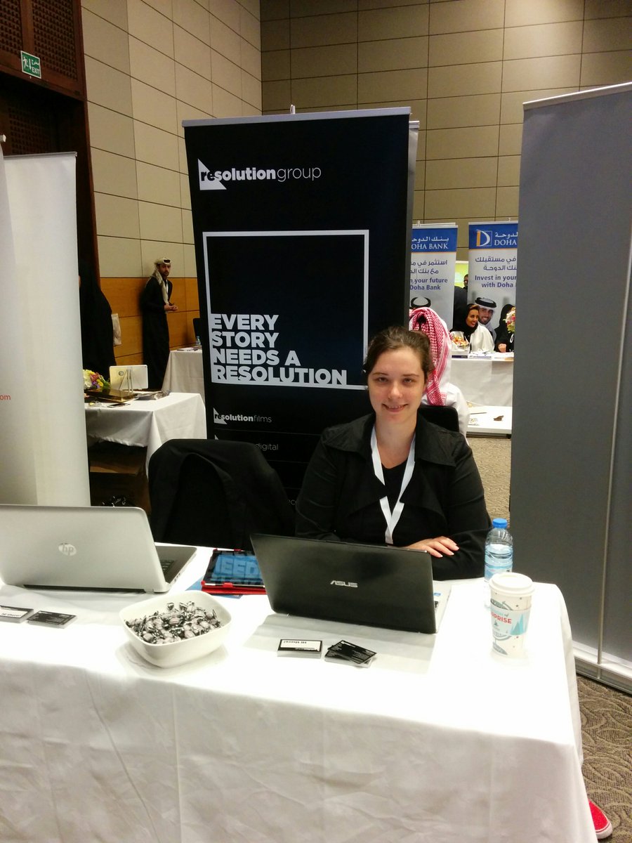 ResolutionDoha's tweet image. Team Resolution @ Career Fair !
#careerfair #resolutionfilms #qatar 
resolutionfilms.tv