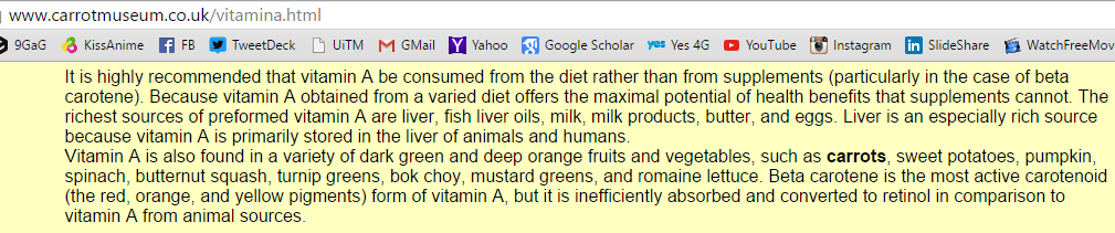 DrHelmi_94's tweet photo. @AmiraRaup @jazlinasyahrul Is carrot a good source ? https://t.co/R1nxMF3Kwa