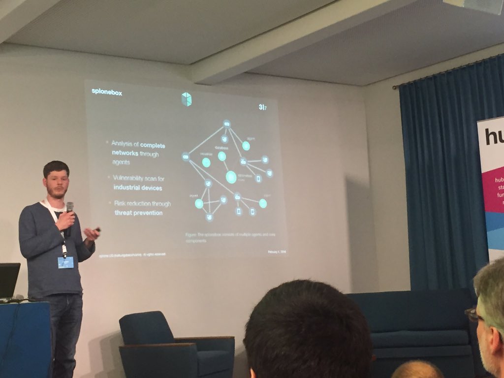 ralphriecke's tweet photo. Vulnerability scanning #IoT security made in Berlin by @sploneberlin #cybsecbc https://t.co/Q9tyqOu4UG