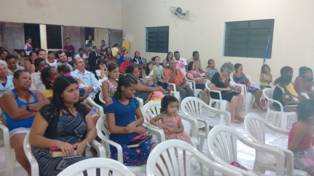 Festa linda em Nossa Igreja! Encerramento da #MissãoCalebe #Batismo😃