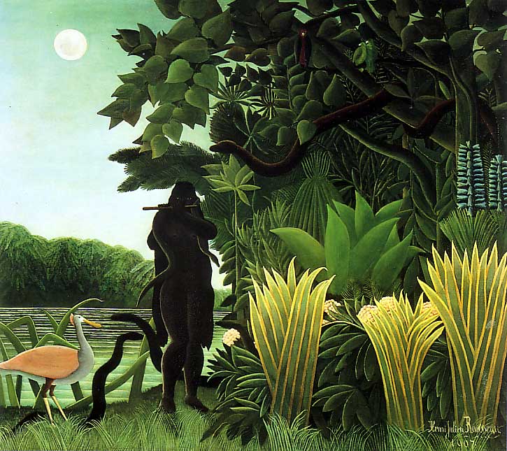 ArtistLR's tweet photo. RT caracterphoto #talentrocks #mixconcepts #arts  photo by ©Ruud van Empel (Beetleshuxley) vs art by Henri Rousseau https://t.co/pXcQbWXvSB