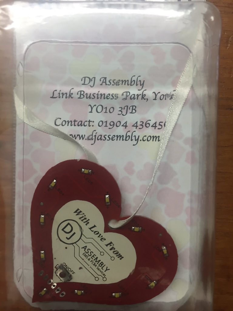 Thank you to <a href="/DjAssembly/">DJ Assembly</a> for our first #ValentinesDay gift. First of many I'm sure 😉