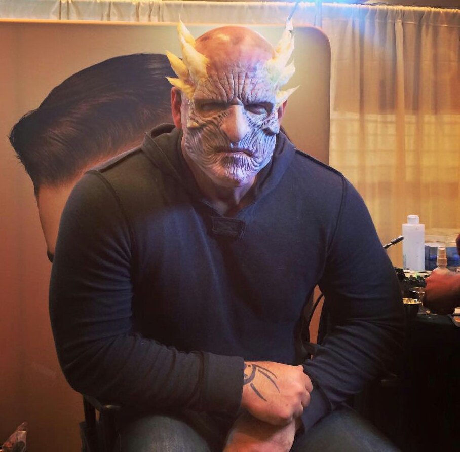 Transforming into a Sith White Walker Thanks again to <a href="/DerekFxGarcia/">Derek Garcia</a> &amp; <a href="/EGarciaFX/">Eric Garcia</a>  #faceoff #gameofthrones #starwars