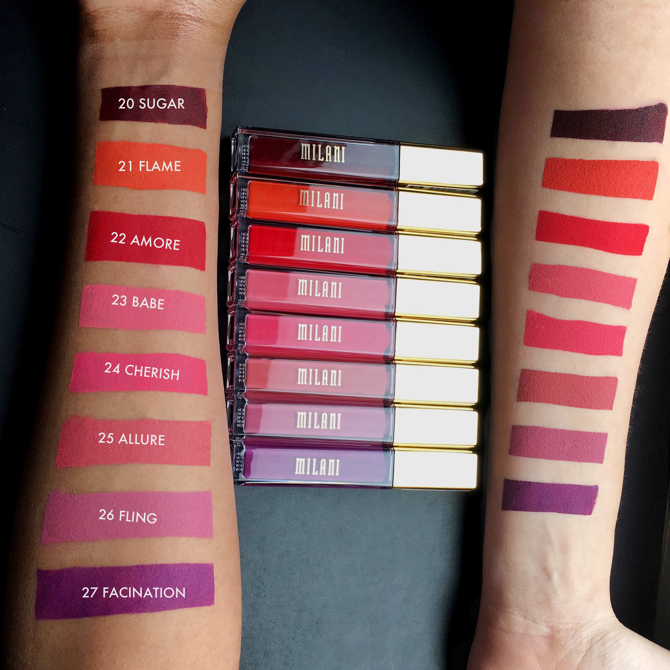 levenslang voorraad cocaïne Milani Cosmetics on Twitter: "Eight new Amore Matte Lip Crème shades have  just been released on our website. Buy now: https://t.co/6c0sUJDY9x  https://t.co/5XYs8V6i5K" / Twitter