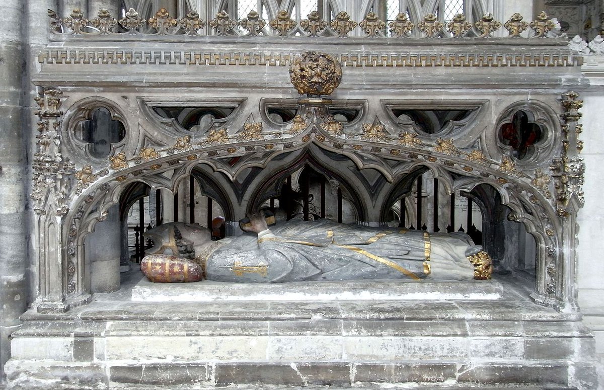 DrPnygard's tweet photo. Birthday today of #WalterStapledon, born in North Devon, England (1261-1326). Founder of  #ExeterCollege, Oxford. https://t.co/mA00ollBLZ