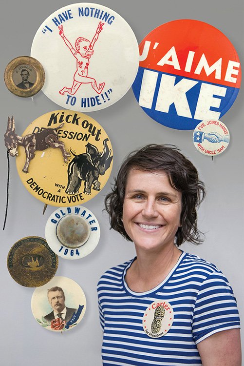 amlibraries's tweet image. As primaries begin, meet librarian who archives political buttons &amp;amp; more @BusyBeaver Museum on.fb.me/1PKkJ7E