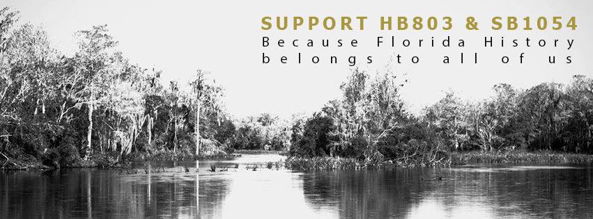 PreFlorida's tweet photo. @jeremyring Please #SupportSB1054 because Florida history belongs to all of us! https://t.co/hpvpqYNKF2